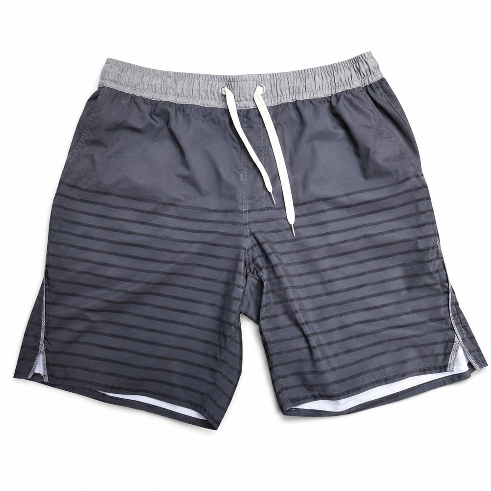 Vuori Shorts Men's SMALL Blue Trails Lined Black Striped